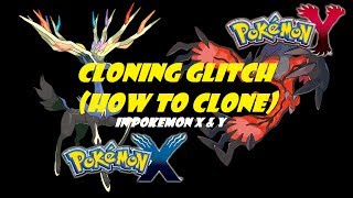 PokeHau How to CloneDuplicate in Pokemon in X or Y [upl. by Meerek675]