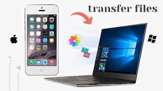 Caraku transfer foto amp video iphone ke Windows PC iphone tutorial [upl. by Irrehs]