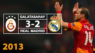 Geniş Özet  Galatasaray 32 Real Madrid 09042013 [upl. by Introk82]