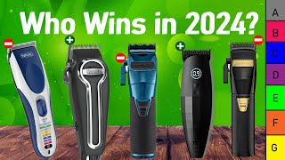 Top 5 ⚡️ BEST Hair Clippers 2024  Professional Clippers for Barbers and Home Use [upl. by Poll]