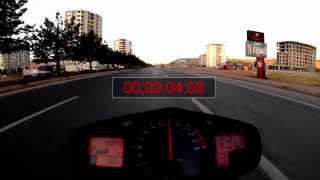 Suzuki GSR600 0100 Acceleration [upl. by Ecnarrat600]