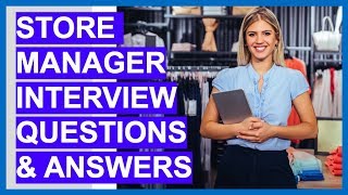 STORE MANAGER Interview Questions amp Answers How To Become A Store Manager [upl. by Sherwynd]