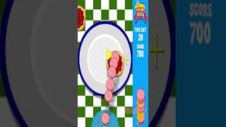 Dairylea Lunchables Pizza Presents Pizza PileUp Shockwave Game Gameplay [upl. by Suicul]