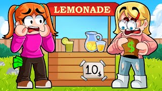 Roblox  Bad Ending  Someone Stole From My The Lemonade Stand [upl. by Ainatit]