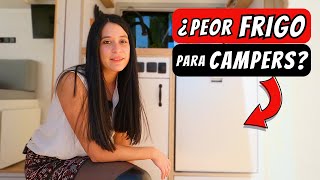 😥PROBLEMAS con el FRIGORÍFICO de la FURGONETA  ¿Nos EQUIVOCAMOS al Comprarlo  Viajando en CAMPER [upl. by Paloma]