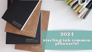 2024 Sterling Ink Common Planner A5 weeks and B6 [upl. by Adnohsat992]