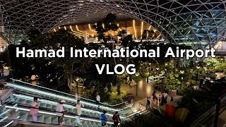 Doha Qatar  Hamad International Airport  Orchard  Priority Pass Lounge  VLOG [upl. by Eldrid]