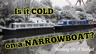 Is it COLD on a NARROWBOAT How do we keep WARM whilst living aboard in WINTER [upl. by Wahkuna]