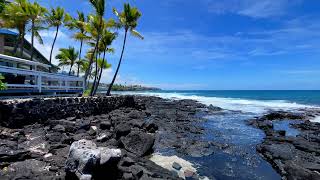 Shoreline Access North of the Kona Reef 2 of 4  Island Horizon Videos 1554 [upl. by Hibbert985]