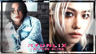 hyunjin amp felix quotATEquot twixtor clips 4K [upl. by Otineb371]