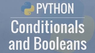 Python Tutorial for Beginners 6 Conditionals and Booleans  If Else and Elif Statements [upl. by Darnoc]