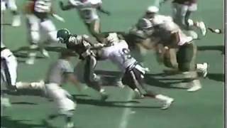 Michigan States Blake Ezor Celebrates as he scores a Touchdown in the 1989 Aloha Bowl Game [upl. by Honor250]