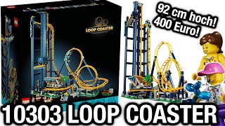 Endlich eine LEGO Achterbahn mit Loopings 🎢  LEGO 10303 LoopingAchterbahn  LEGO News [upl. by Deering]