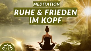 Tiefenentspannung zum schnellen Beruhigen deiner Gedanken I Meditation [upl. by Tiffie]