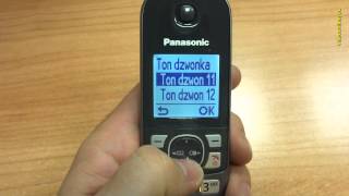 Panasonic KXTG6811  Cyfrowy Telefon Bezprzewodowy PREZENTACJA [upl. by Asoj]