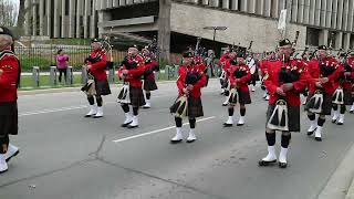 Ontario Police Memorial parade 2022  RCMP Regimental March [upl. by Beora111]