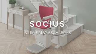 Salvaescaleras con curvas y rellanos intermedios  SOCIUS [upl. by Peri415]