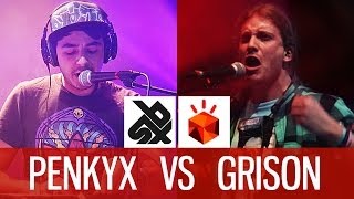 PENKYX vs GRISON  Grand Beatbox Battle 2014  Loopstation Quarter Final [upl. by Ayyidas]