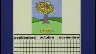 Seasons and months in Spanish [upl. by Eisor]