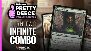 MTG Modern Turn Two Infinite Combo [upl. by Solly]