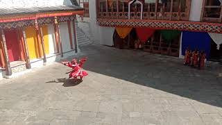 Tshechu at Trongsa [upl. by Dasie]