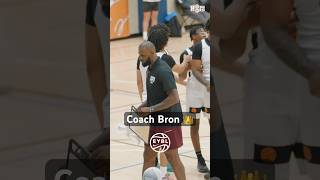 LeBron amp Rajon Rondo coaching up Brons Strive For Greatness AAU team 🔥 [upl. by Hameerak]