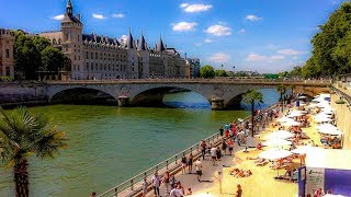 A Walk Around The ParisPlages Paris [upl. by Euf746]