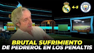 😧El SUFRIMIENTO de JOSEP PEDREROL en la TANDA de PENALTIS  Chiringuito Inside [upl. by Miquela]