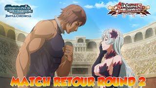 DANMACHI BATTLE CHRONICLE  EVENT ALL COMERS CHAMPIONSHIP  OTTARL amp FREYA  MATCH RETOUR [upl. by Amadus875]