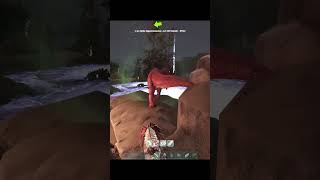 Alpha giga taming went WRONG shorts arksurvivalevolved ark playark dinosaur [upl. by Nylisoj]