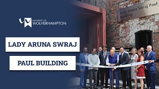 The Unveiling of the Lady Aruna Swraj Paul Building [upl. by Nidia]