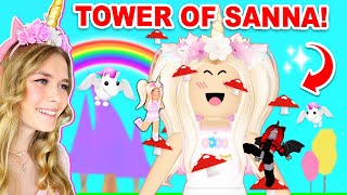 NEW TOWER OF IAMSANNA In Adopt Me Roblox [upl. by Delp589]