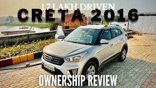 Hyundai Creta Diesel Long Term Ownership Review  17 Lakh Driven  Creta 2016  IndianSpeedZone [upl. by Ajnin]