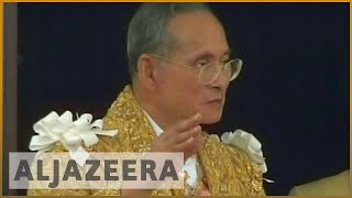 Thailands King Bhumibol Adulyadej dies at 88 [upl. by Alyehc]