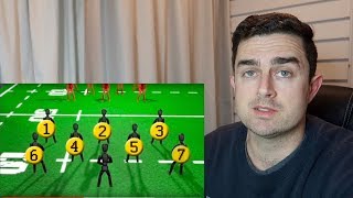 Rugby Fan Explains Rugby Positions compared to NFL [upl. by Brana]