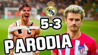 Canción Real Madrid vs Atletico Madrid 53 Parodia YOUNG MIKO  BZRP Music Sessions 58 [upl. by Skippy158]