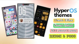 Official Xiaomi HyperOS Theme  Miui 14 and Hyperos Depth effect  Supported in HyperOS amp Miui ✅ [upl. by Dnomra]