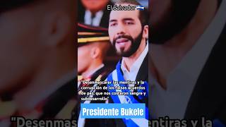 BUKELE SANGRE Y SUBDESARROLLO cortos shorts elsalvador nayibbukele silentconversation orden [upl. by Hserus]