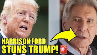 Harrison Ford Just DROPPED A Surprising BOMBSHELL On Trump [upl. by Lad]