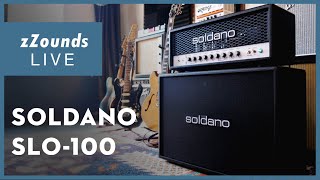 zZounds LIVE  Soldano SLO100 [upl. by Ynavoj]