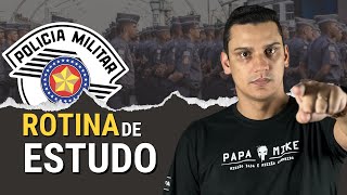 🚔🚨 PMSP Rotina de ESTUDO para ser APROVADO na prova do Concurso Soldado PM SP por Leandro Fajan [upl. by Aihtnyc]