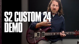 The S2 Custom 24  Demo  PRS Guitars [upl. by Ahsenal]