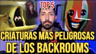 Todos los niveles de los Backroom Descubiertos del 0  999 en un Solo Video [upl. by Enomyar301]