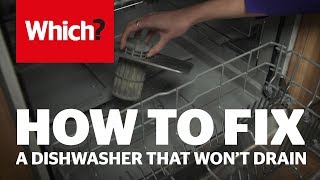 How to repair a dishwasher that wont drain  Which advice [upl. by Ecile476]