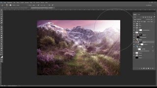 Nebel erstellen  Photoshop Tutorial [upl. by Ainadi152]