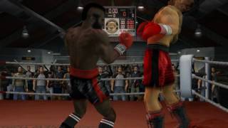 Rocky legends PS2 Clubber Lang vs Salvador Martinez Career Clubber Lang [upl. by Esilahs]