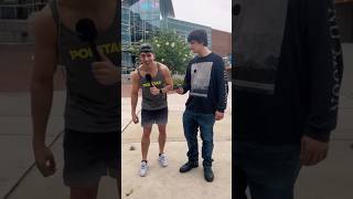 Craziest street interview I’ve ever done comedy [upl. by Alcinia]