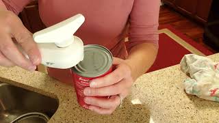 Pampered Chef Can Opener Demo  Pampered Chef with Katie [upl. by Maharba323]