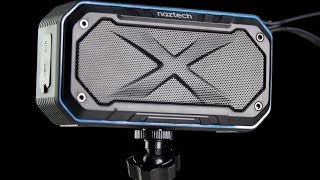 NAZTECH  Cycle Bluetooth Wireless Speaker w Bike Mount [upl. by Eberto]