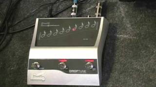 Morpheus DropTune Guitar Pedal Summer NAMM Demo [upl. by Einoj841]